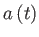 $ a\left( t\right) $