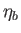 $ \eta _{b}$