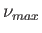 $ \nu _{max}$