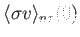 $ \langle \sigma v \rangle_{nr}(0)$