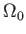 $ \Omega _{0}$