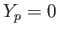 $ Y_{p}=0$