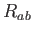 $ R_{ab}$