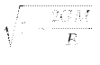 $\displaystyle \sqrt{1-\frac{2GM}{R}} $