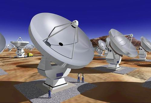 Az ALMA (Atacama Large Millimeter Array) Chile egyik fennskjra tervezett rditvcső-hlzat.
