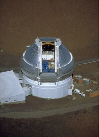 Az szaki Gemini kupolja (Hawaii, Mauna Kea).