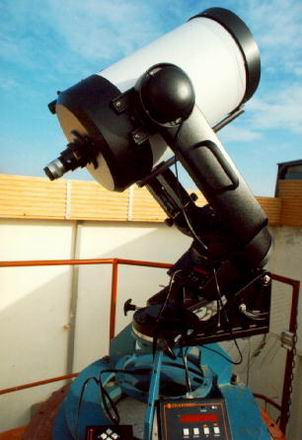 Baja - a 20 cm-es Schmidt-Cassegrain-tvcső.
